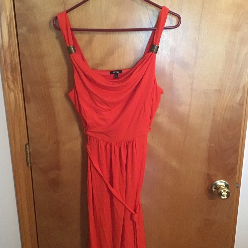 Orange Sunrise Dress